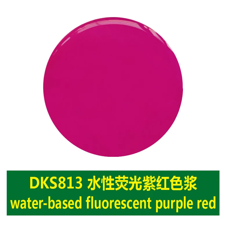 Water-based Fluorescent Color Paste Neon  Liquid Pigment For Waterborne Paint Leather Ink