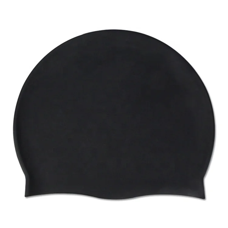 100% Adults Waterproof Silicone Swim Caps Custom Latex Silicone Swim Caps