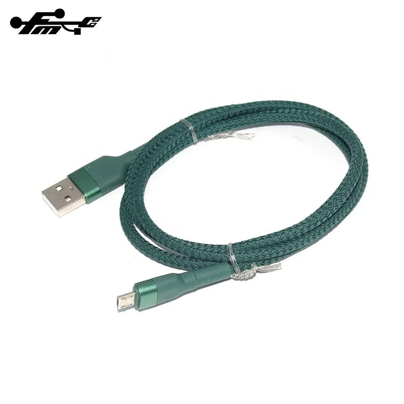For Lighting Cable cord fast Charging USB Original Connector for iphone metal braided cable