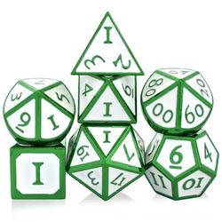 Bulk dice wholesale polyhedral metal set dice Dungeon and dragon miniature role playing DND metal dice