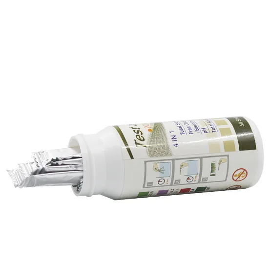 Fast Rapid Show Easy Operate Swimming Pool Water PH Chlorine Bromine Test Strip 3in1 4 in1 5 in1 6 in1