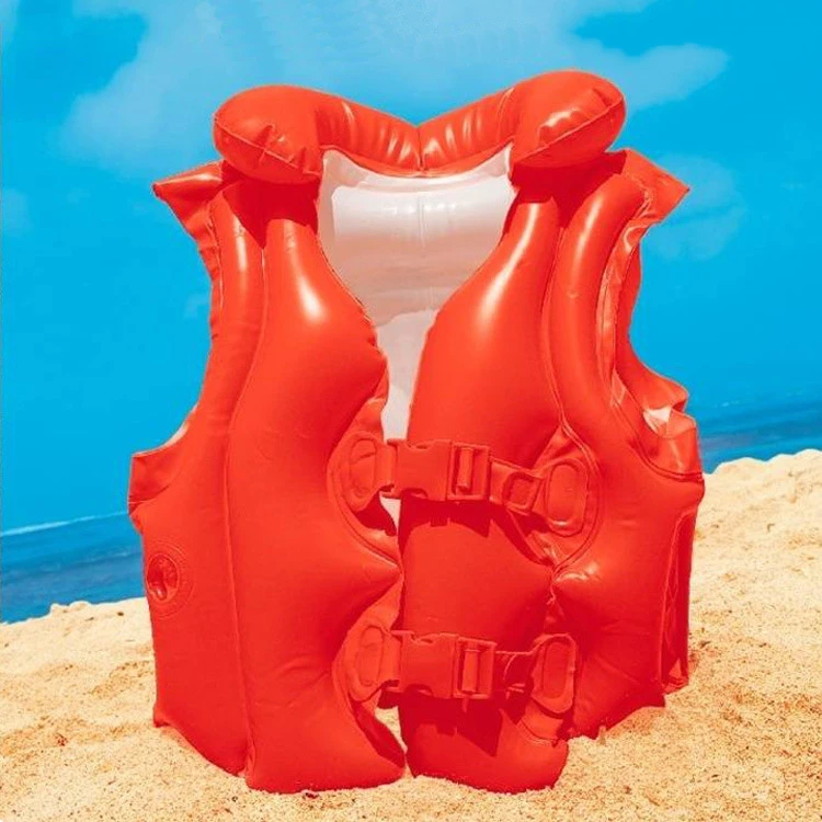 INTEX 58671 DELUXE SWIM VEST KIDS INFLATABLE SWIMMING LIFE VEST