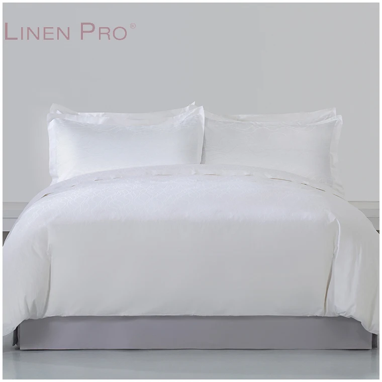 OEM Factory Wholesale Hotel Bed Linen Bed Sheet Cotton Bedding Set Modern Pattern For All Season
