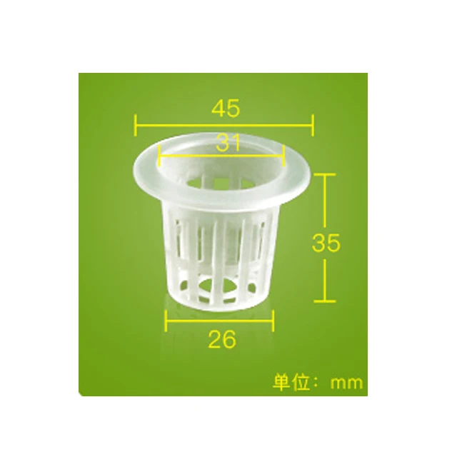 Mesh Net Basket Hydroponics Pot for NFT