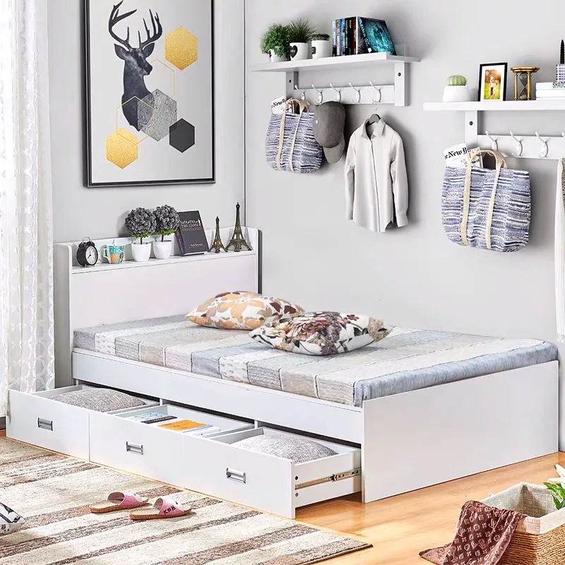 UL-20BC076 Wall Cabinet + Single  Modern Small Storage Fashion Kids Bedroom Furniture children beds