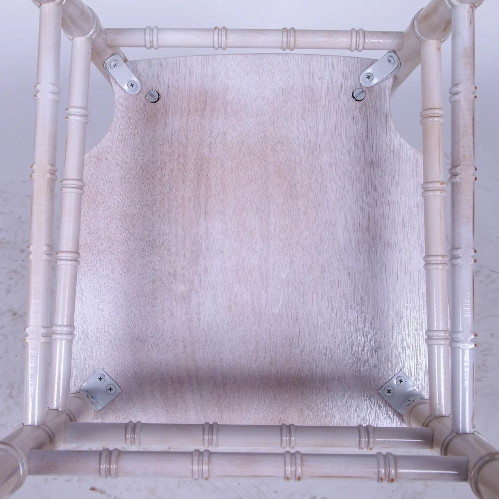 2024 China Manufacturer Factory Supply Hot Sale Wood chiavari Tiffany Stackable Dining Chair Decorative