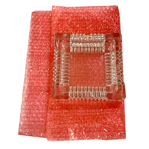 Wholesale ESD Packaging Anti Static Bubble Bags Inflatable Bubble Bag with Adhesive Tape