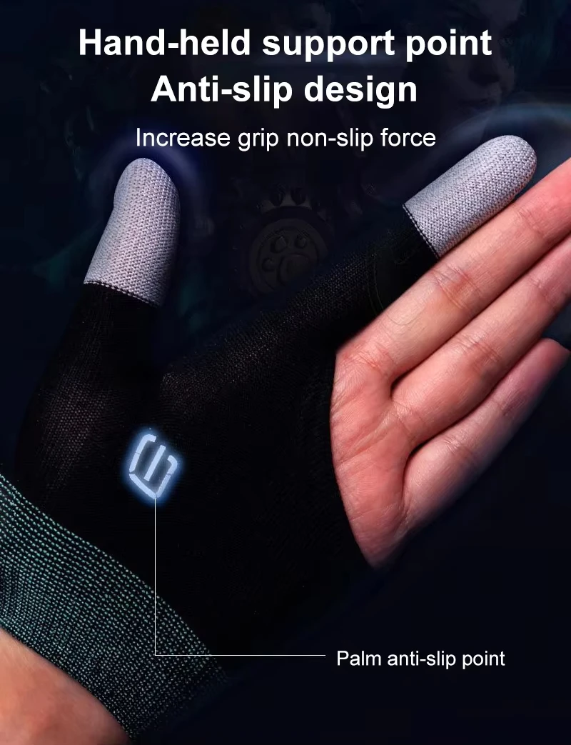 For Nintendo Switch Gaming Finger,Sweat Proof Non-Scrat Chcreen For PUBG Call Of Duty LOL,For Game Gloves