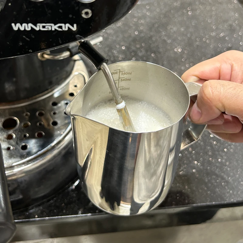 Coffee Pot stainless steel barista tool latte art  Arab Sharp Spout steam  metal milk frothing pitcher Jug