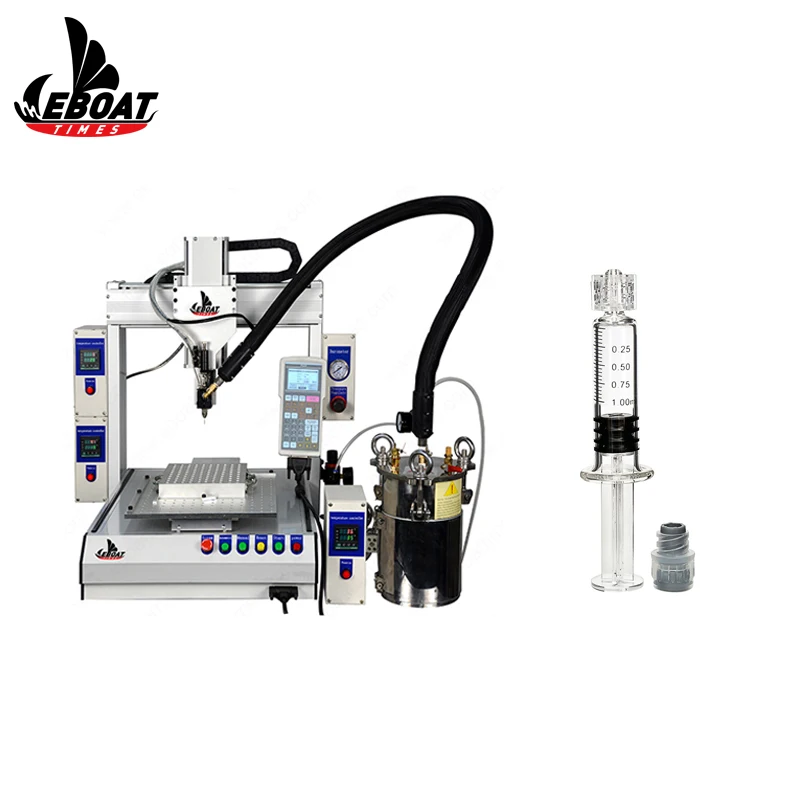 Easy operate thick cbd oil bottles/ luer syringe/ cartridge filling machine
