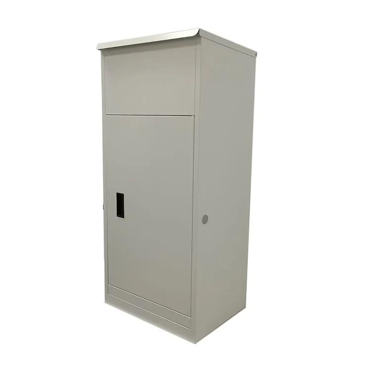 Custom Made American Stylish Outdoor Antirust Inbuilt Mailbox Parcel Delivery Drop Box Parcel Box