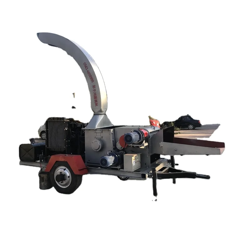 
garden machine branch crusher saw dust making machine/garden waste tree branches shredder 