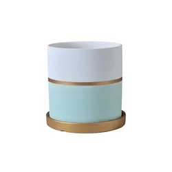 Wholesale Pot Planters Small Flower Pots For Plants White Ceramic