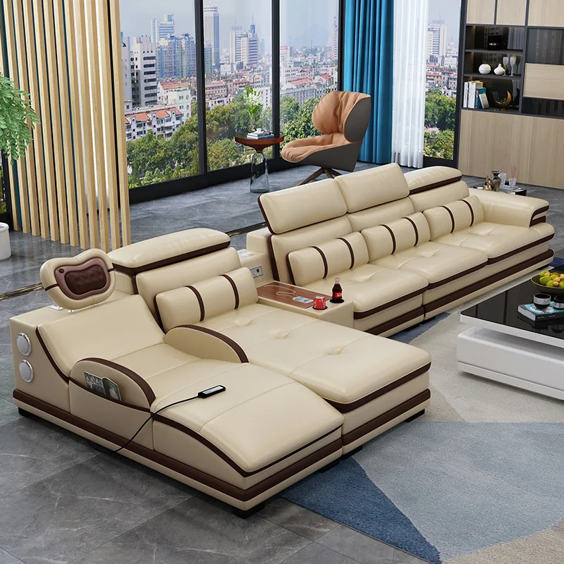 Sofa set furniture living room reclining furniture luxury sofa leather sectional couches elegant couch living room sofa