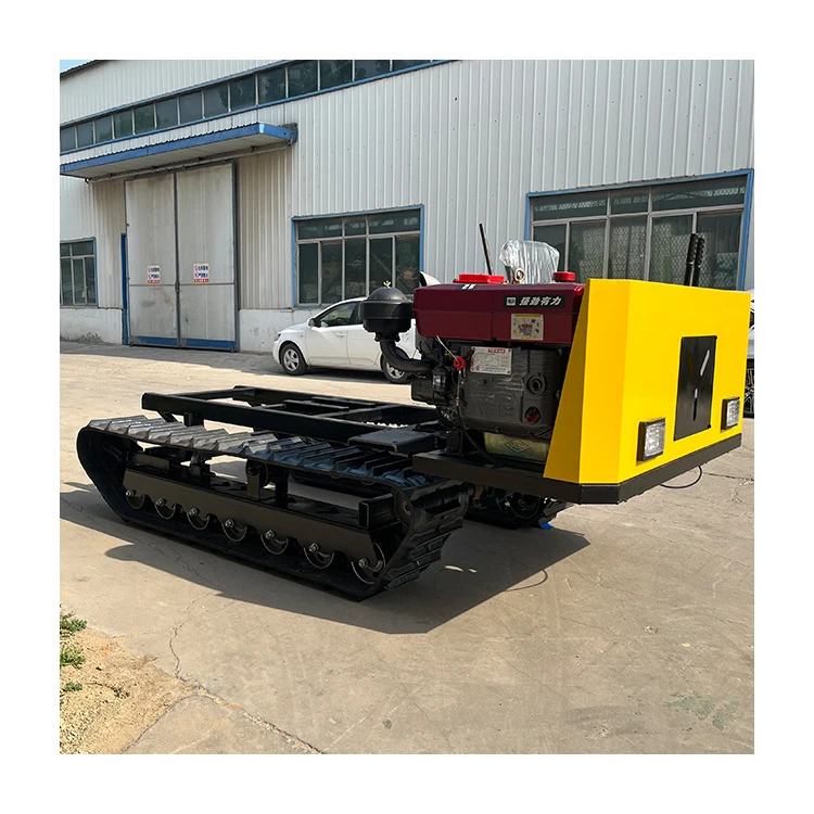 Durable multi-functional crawler dump truck, mining agricultural construction site common sharps!Load 3 ton  crawler mini dumper