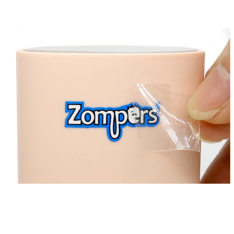 Top-seller Cheap custom logo brand name printing UV removable adhesive vinyl sticker transfer die cut logo car stickers