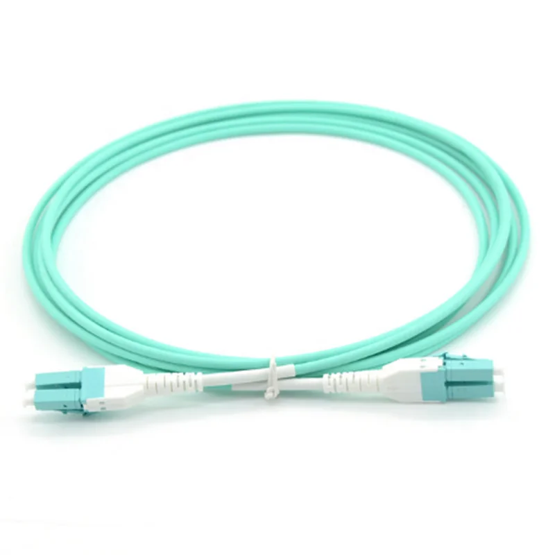 High quality LC Uniboot Patch cord  Optic Fiber Cable OM3 LC/UPC-LC/UPC Duplex 2.0mm Suncall LC connector