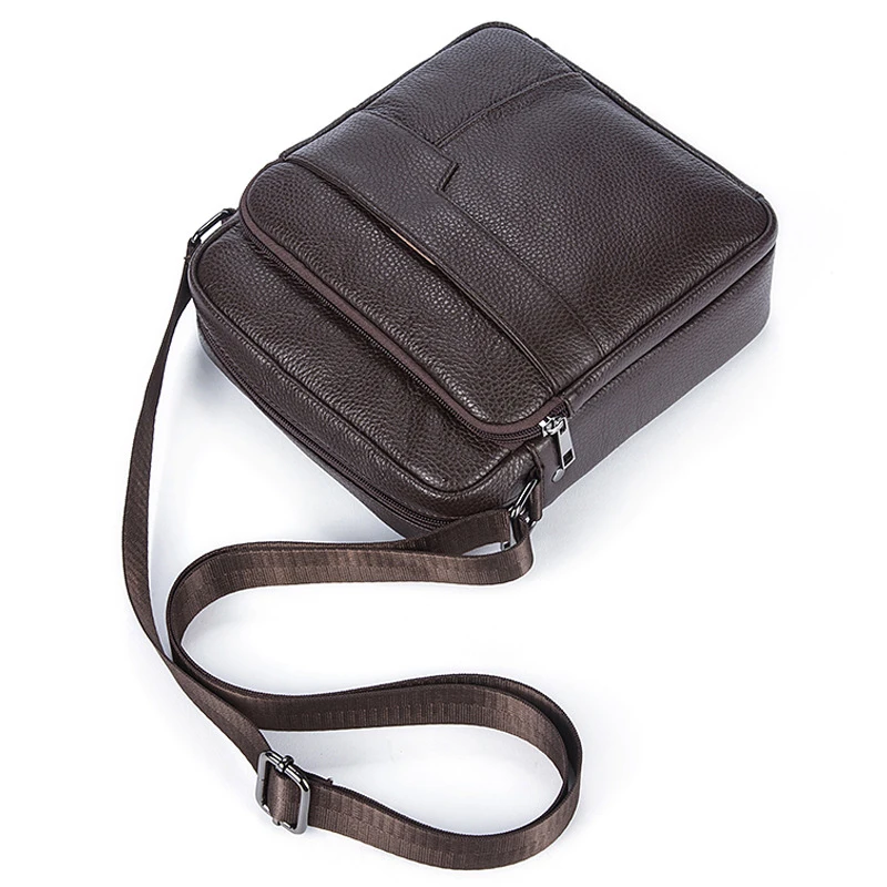 GLBF017 Business travel side bag leather shoulder bag for men