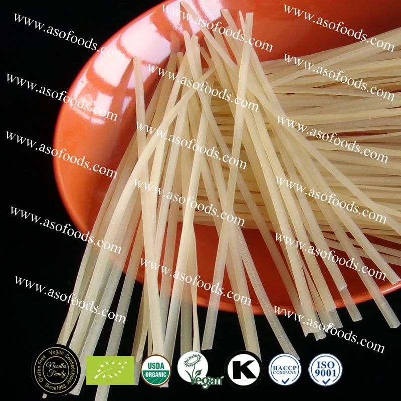 organic private label gluten free white rice italian pasta spaghetti linguine products Chinese gluten free vegan instant noodles