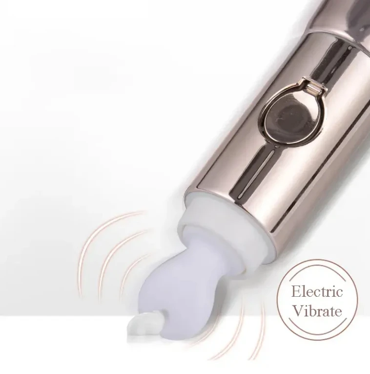 Private Label Rolanjona Anti-wrinkle Eye Cream Hyaluronic Acid Peptides Eye Repair Cream Electric Vibrate Eye Cream Moisturizer