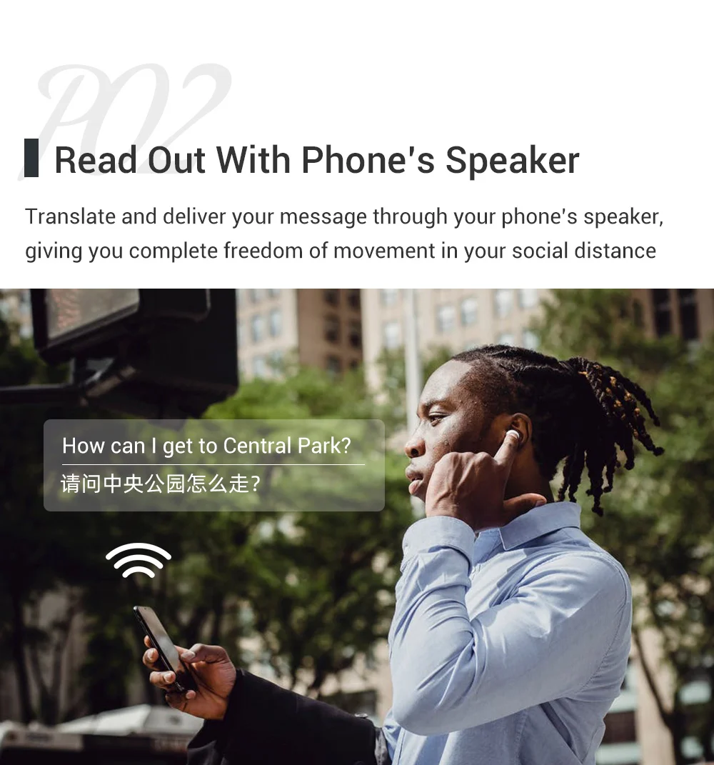 
Translator Earbuds 71 Languages 56 Accent Online Instant Voice Language Translator 