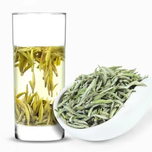 2021 New Tea Top Quality White Tea Gift Chinese Best Silver Needle Bai Hao Yin Zhen Loose White Tea Leaves