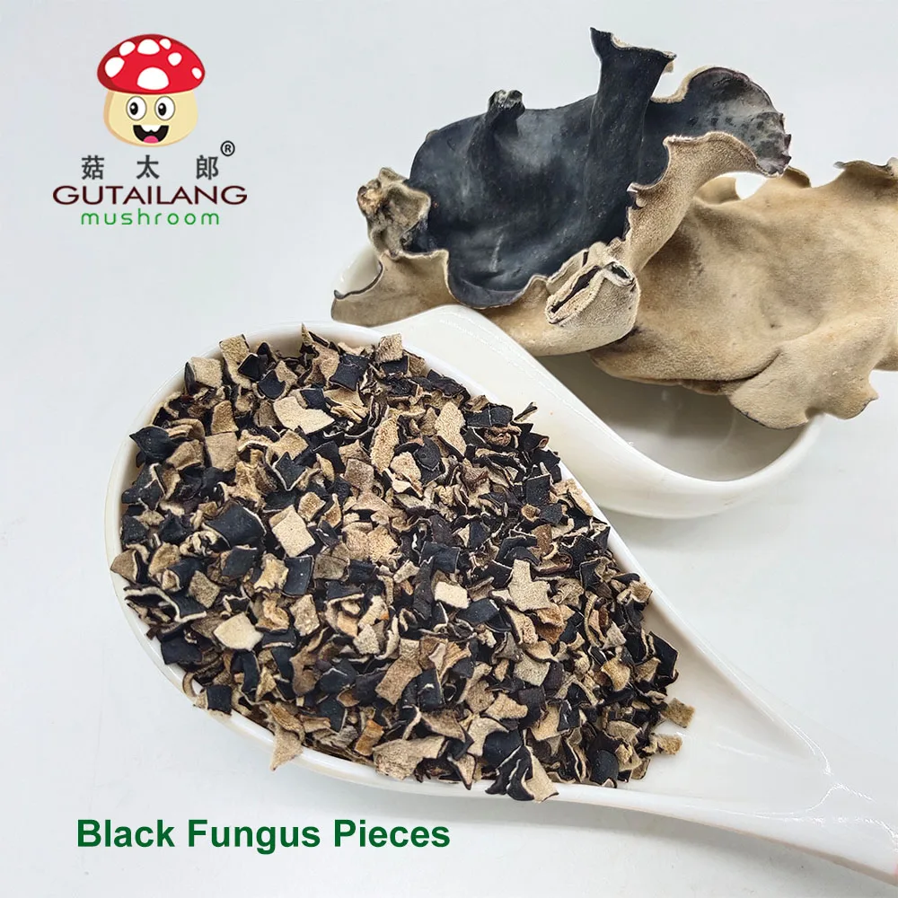 Dried white back black fungus dice 5*5mm  wood ear mushroom  big black fungus dice/slice/wire black fungi mushroom