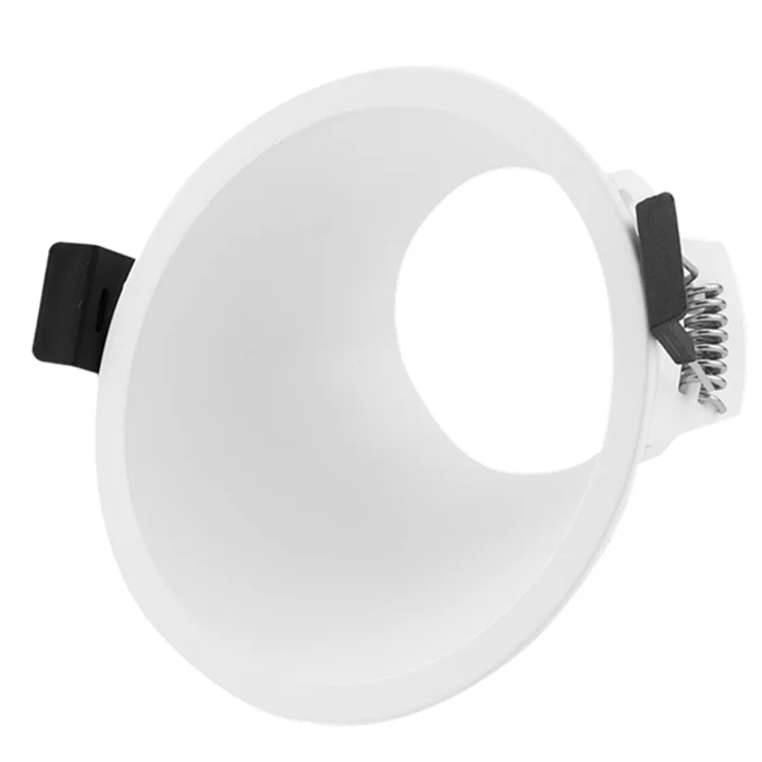 round square 7w 10w 15w mr16 ceiling recessed downlight housing with reflector