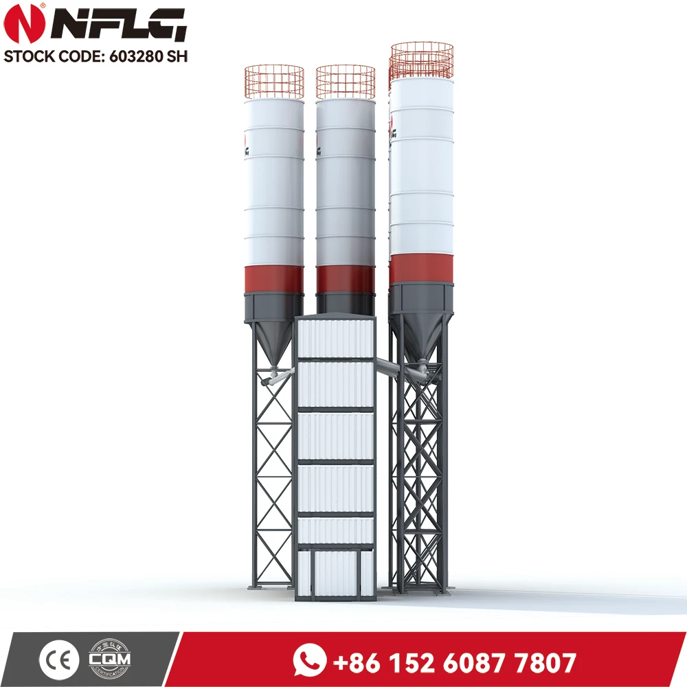 Professional equipment for the production of dry mortar mix plaster cement product line