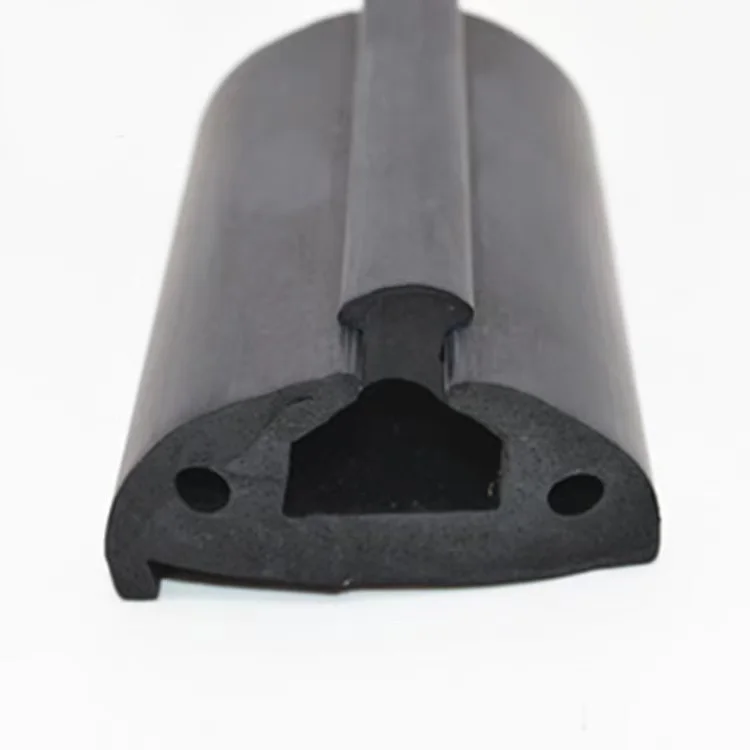 High quality marine anti-collision rubber strip for boat side protection bumper marine rubber strip