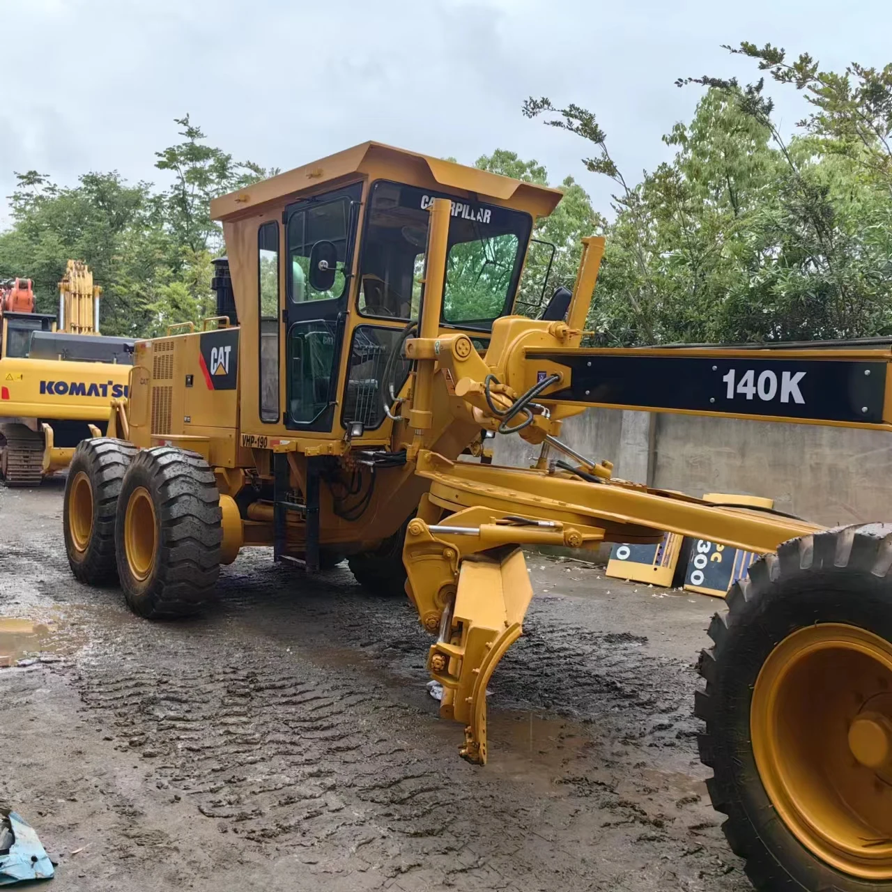 USA Made Caterpillar 140K Motor Grader Road Construction Tractor, Caterpillar Motor Grader 140H 140K140M on Stock