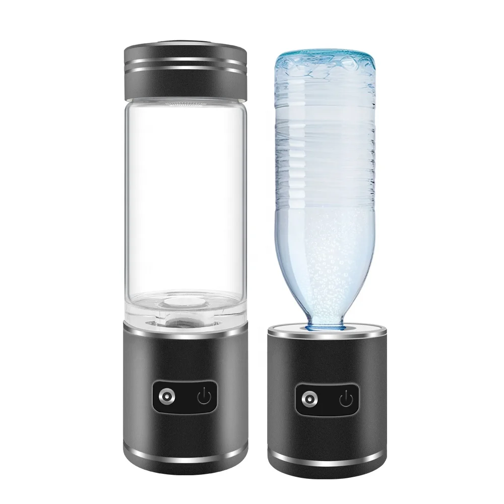 Unosuich Portable Glass Cup SPE Hydrogen Rich Maker Hydrogen Generator  Hydrogen Water Bottle
