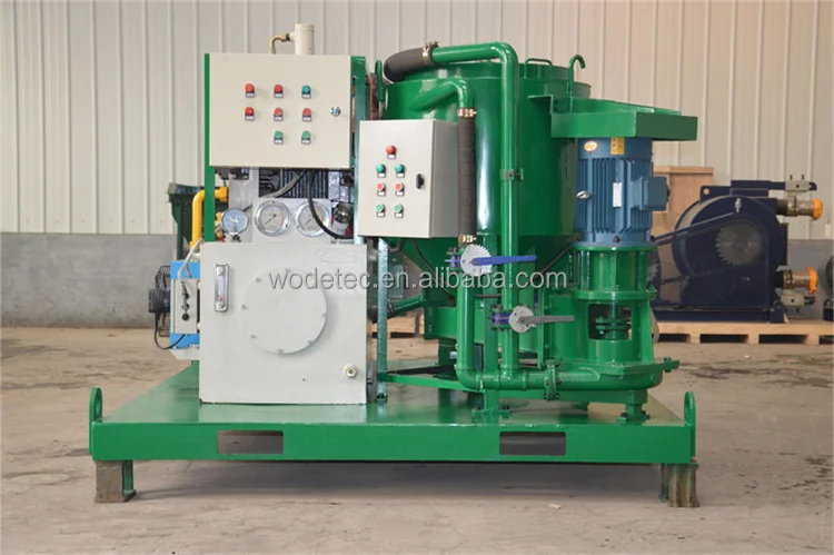 Continuous grout station WGP300/350/85PL-E Foundation Stabilization Cement Grout Mixer Pump Machinery System