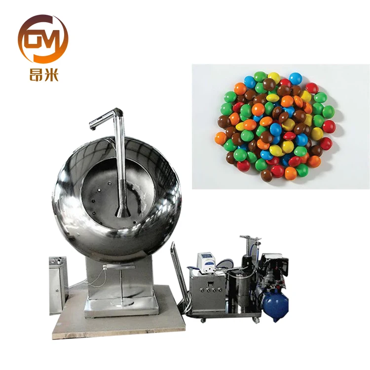 Best Selling Caramel Sugar Chocolate Salted Nut Coating Machine
