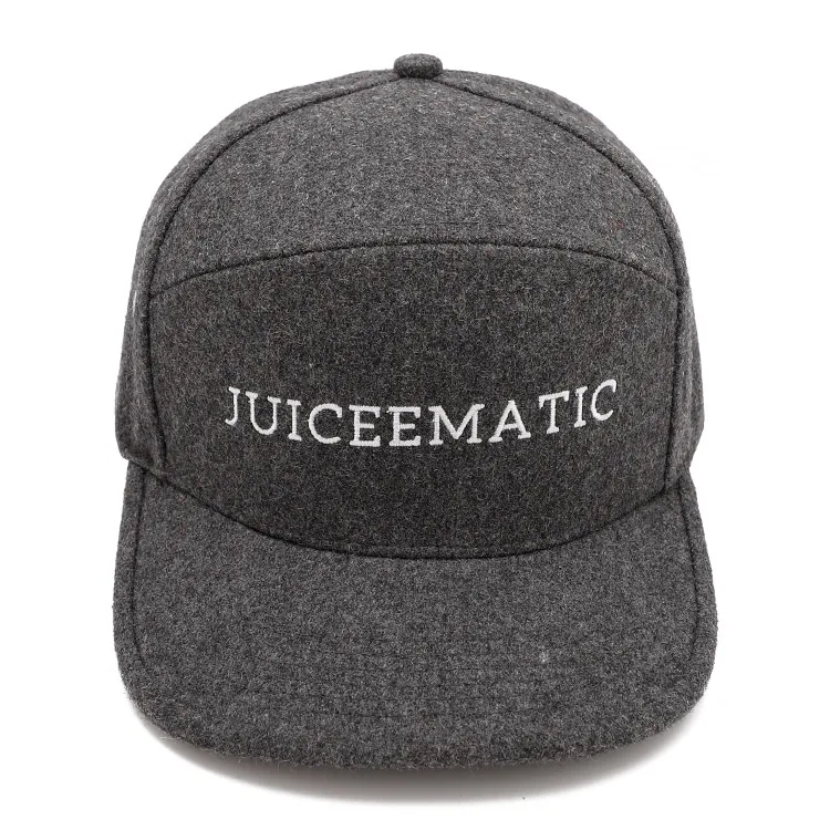 
Winter Dad Warm Wool Hat Felt Fashion Thickened Cotton Flat Brim Snapback Wool Baseball Hat Caps 