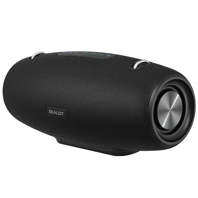 Portable big battery powered speaker wireless subwoofer BT speaker with microphone