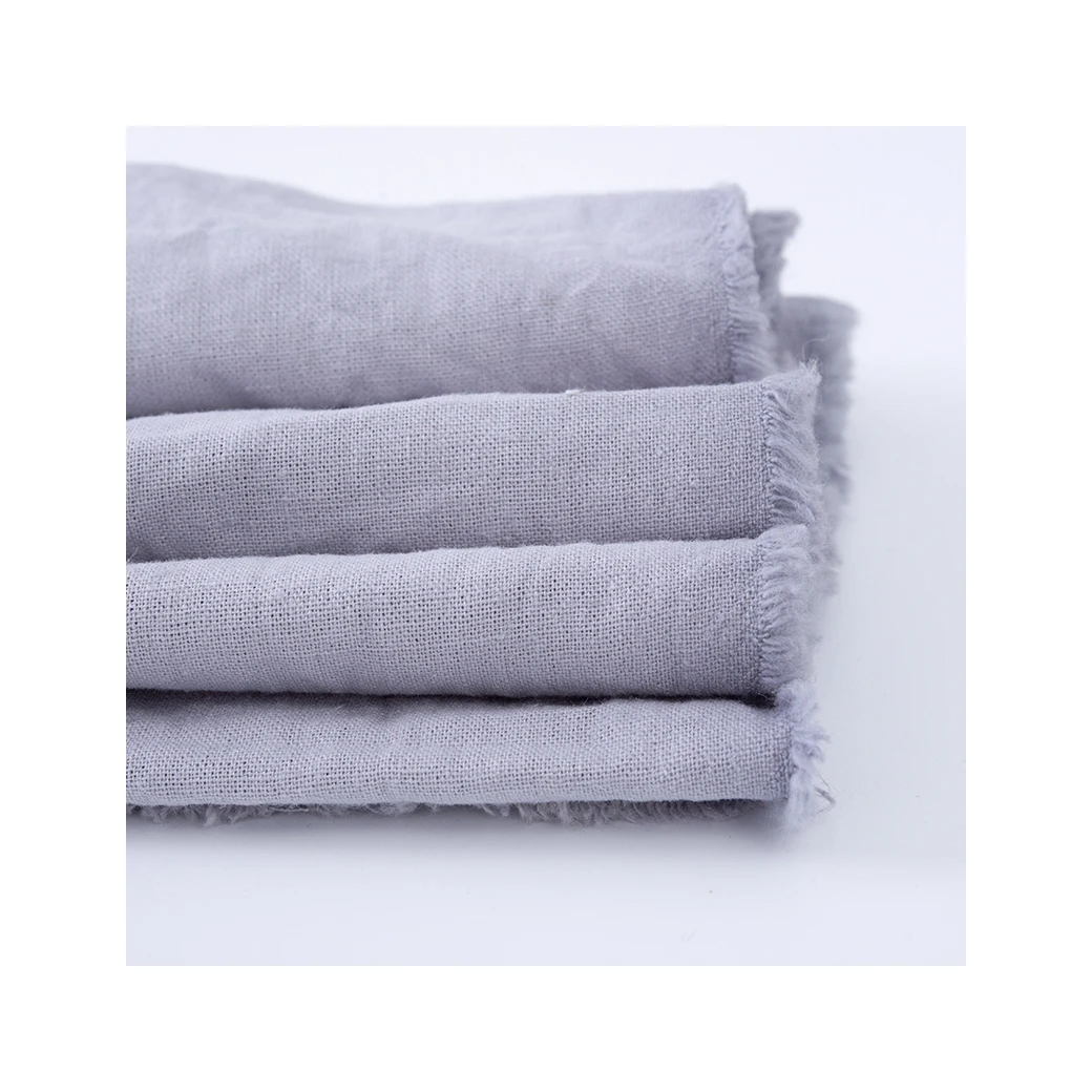 
Cheap hot sale top quality hometextile soft linen cotton fabric for bedding clothe 