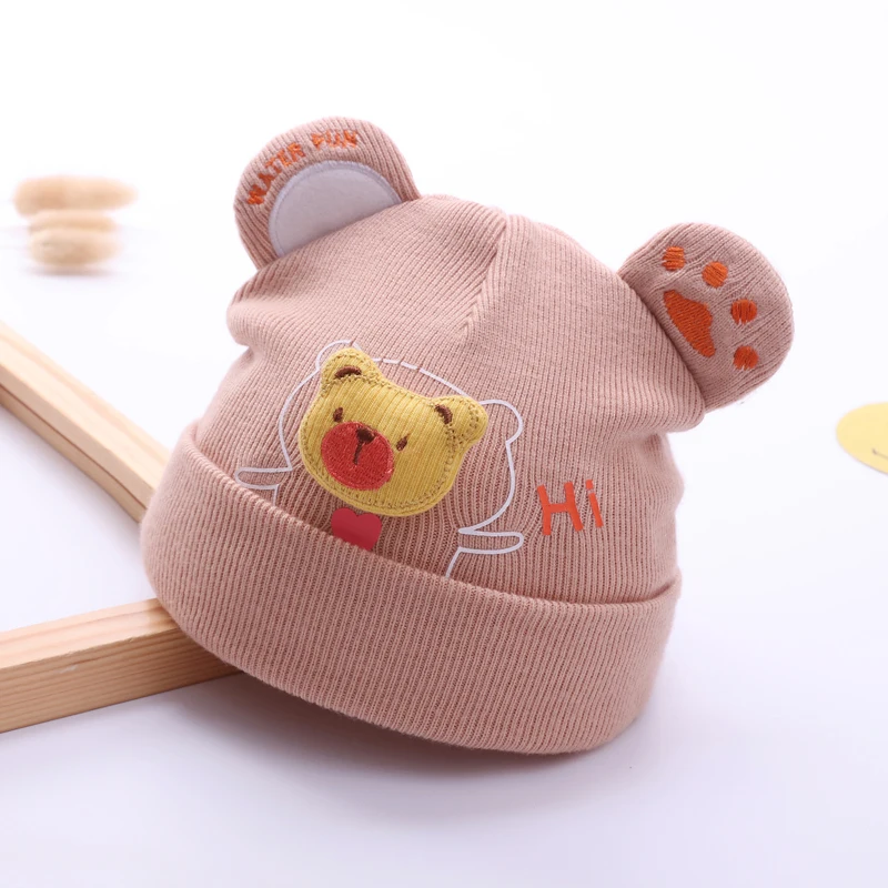 Высококачественная фабричная детская шапка Spot, вязаная теплая дизайнерская Милая вязаная крючком зимняя шапка с маленьким тигром