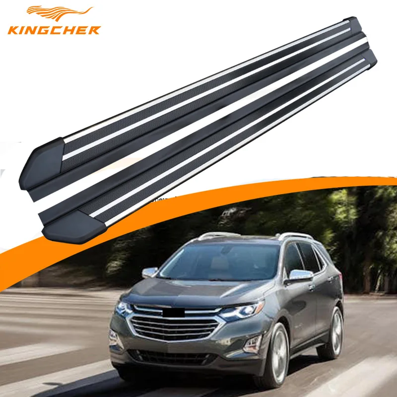 KINGCHER factory price Aluminium alloy Nerf Bars for Chevy Equinox 2018 2019 2020 Running Boards