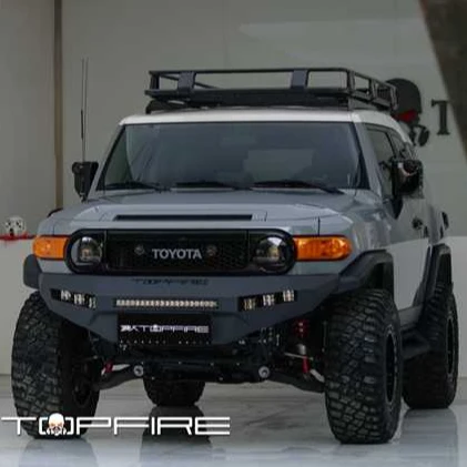 
Topfire Aluminium Alloy Automotive Parts Front Bumper Accessories FJ Cruiser for Toyota 