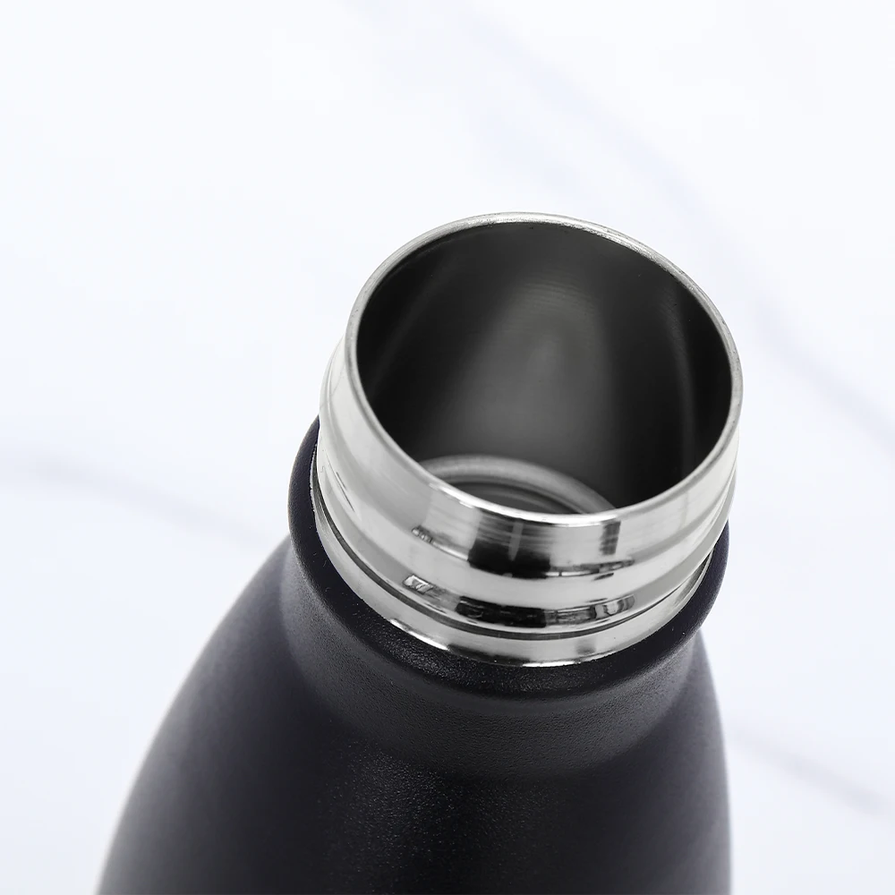 Eco Friendly BPA Free Insulated Stainless Steel Cola Water Bottle Thermal New Matte Purple Water Bottle