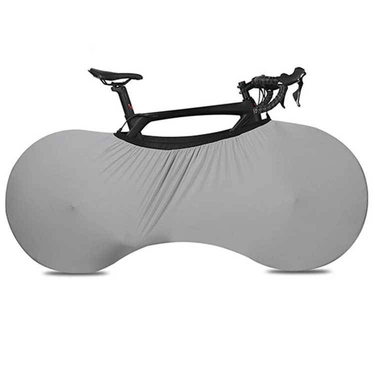 Bike Protector Cover Elastic Stretch Anti-dust Bike Wheels Cover Full Color Printing Scratch-proof Bicycle Cover