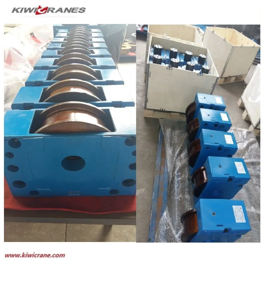 DRS 200 wheel block crane  end carriage wheel block box