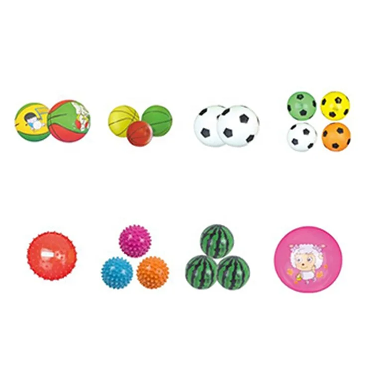 Multifunctional Gymnastics Fitness Eco Friendly Peanut Spiky PVC Kids Games Toys Massage Ball Set