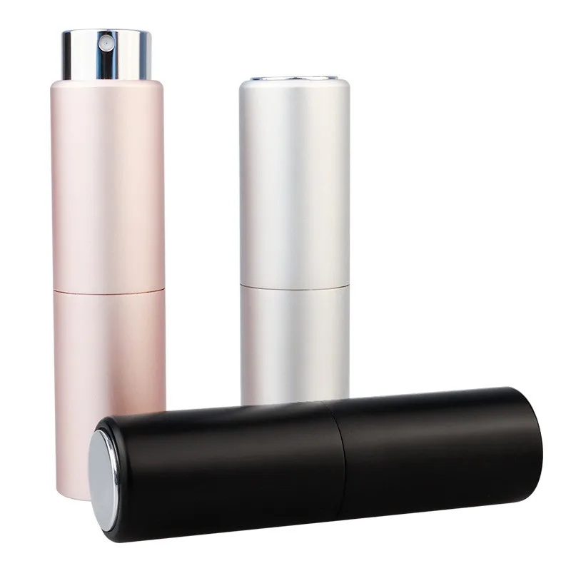 3ml 4ml 5ml 6ml 8ml 10ml 12ml 15ml 20ml 25ml 30ml 50ml 100ml Aluminum  Perfume  Bottle Refillable atomizer Bottom direct charge