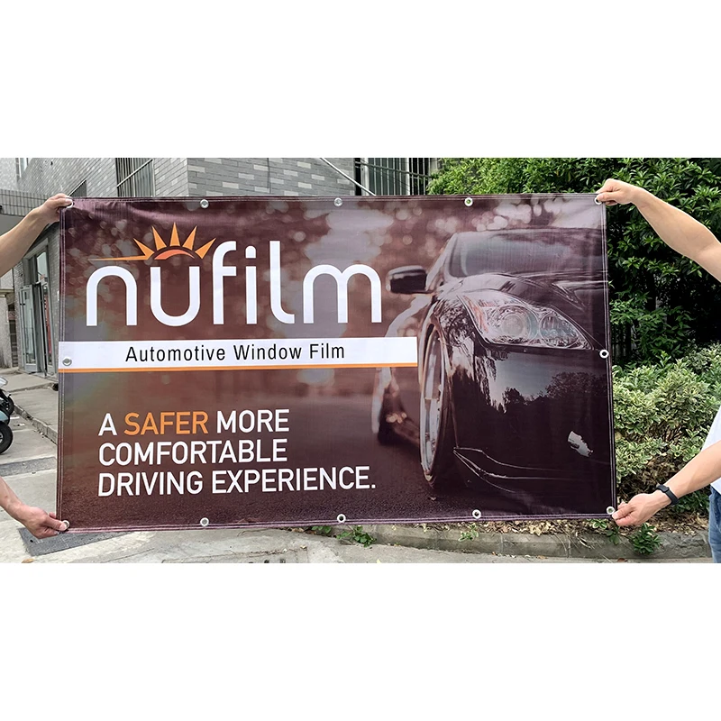 pvc flex banner of raw materials vinyl flex banner