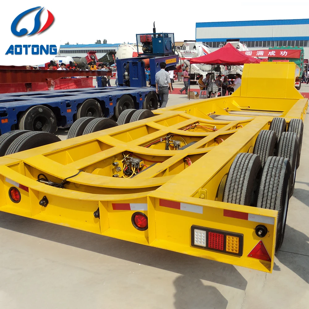 200 tons-500ton coupled goldhofer modular trailer type modular trailer for sale to transport large tanker low bed trailer
