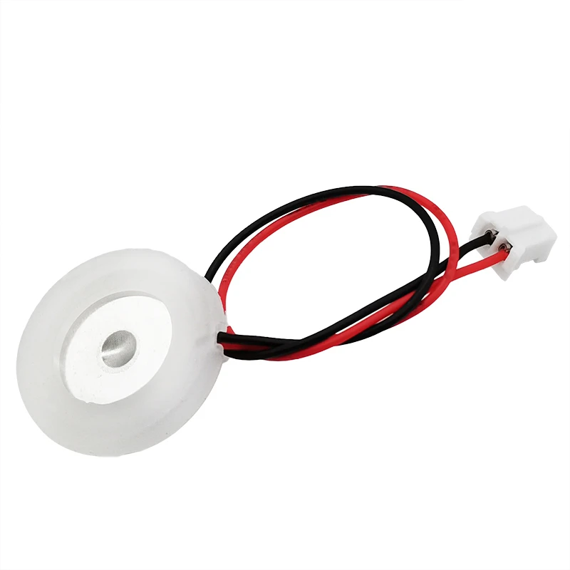 Mesh ultrasonic piezoceramic atomizer is suction resistant to corrosion and acid and alkali