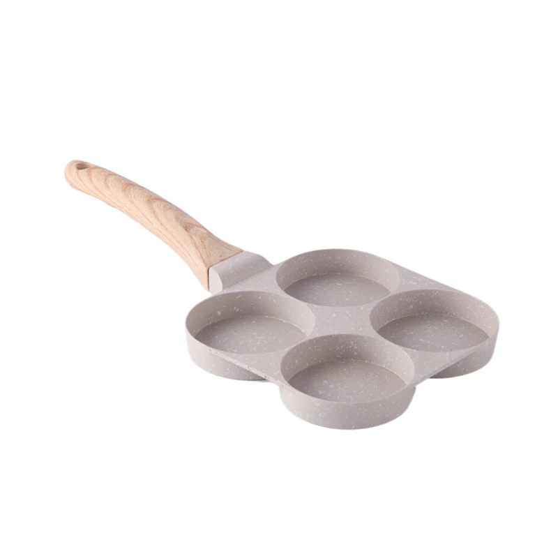 Портативная Алюминиевая антипригарная Мини-Сковорода для жарки яиц