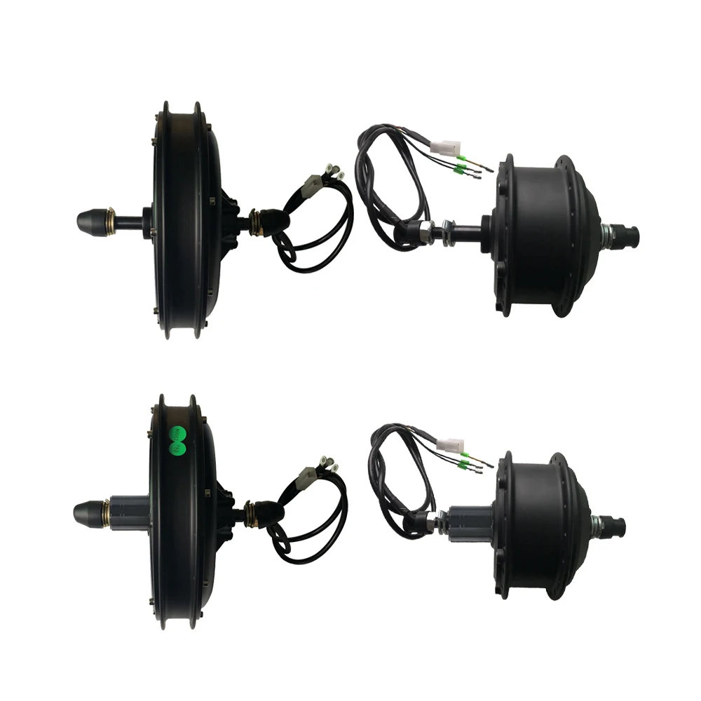 Ebike Front Wheel 36V 48V 250/350/500/1000/1500W Rear Freewheel / Cassette Electric Bicycle Brushless Non-gear or Gear Hub Motor